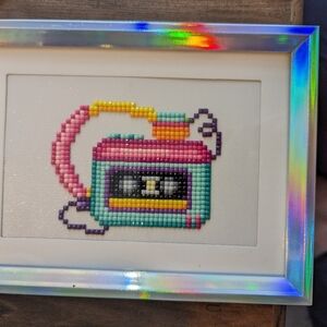 Retro Candy Colored Walkman Decor